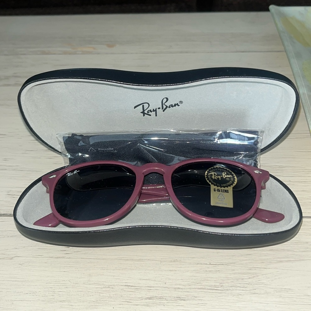 Ray-Ban Purple Sunglasses